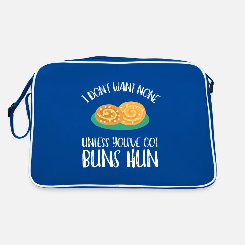 Cinnamon Roll And Cinnamon Buns Retro Tasche