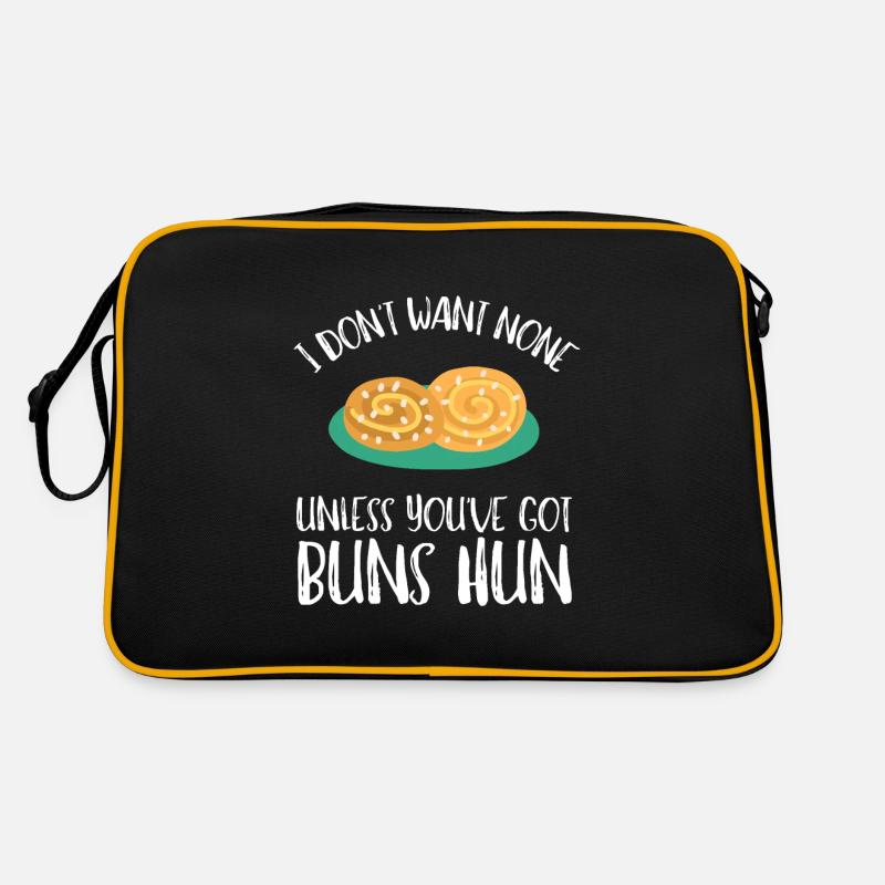Cinnamon Roll And Cinnamon Buns Retro Tasche