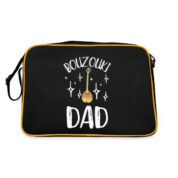 Irish Bouzouki Instrument Greek - Retro Bag - black/gold - Back