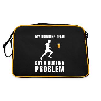 Irish Dublin Hurling - Retro Bag - black/gold - Back