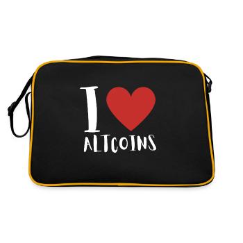 Altcoin Traders - Sac Retro - noir/or - Dos
