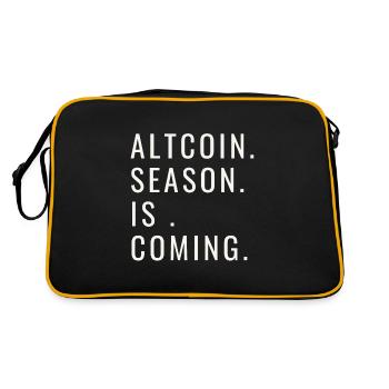 Altcoin Traders - Sac Retro - noir/or - Dos