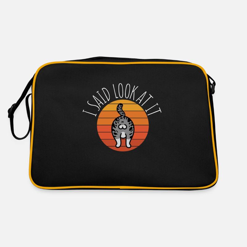 Trou de fesse de chat Sac Retro