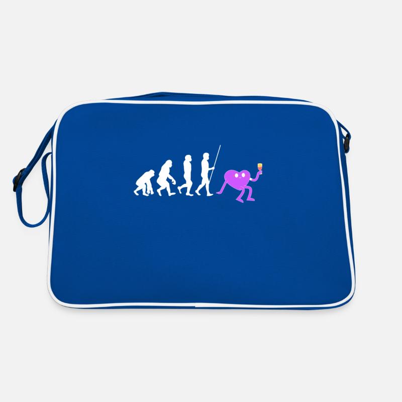 Dégustation de vin - Le vin est ma couleur préférée Sac Retro