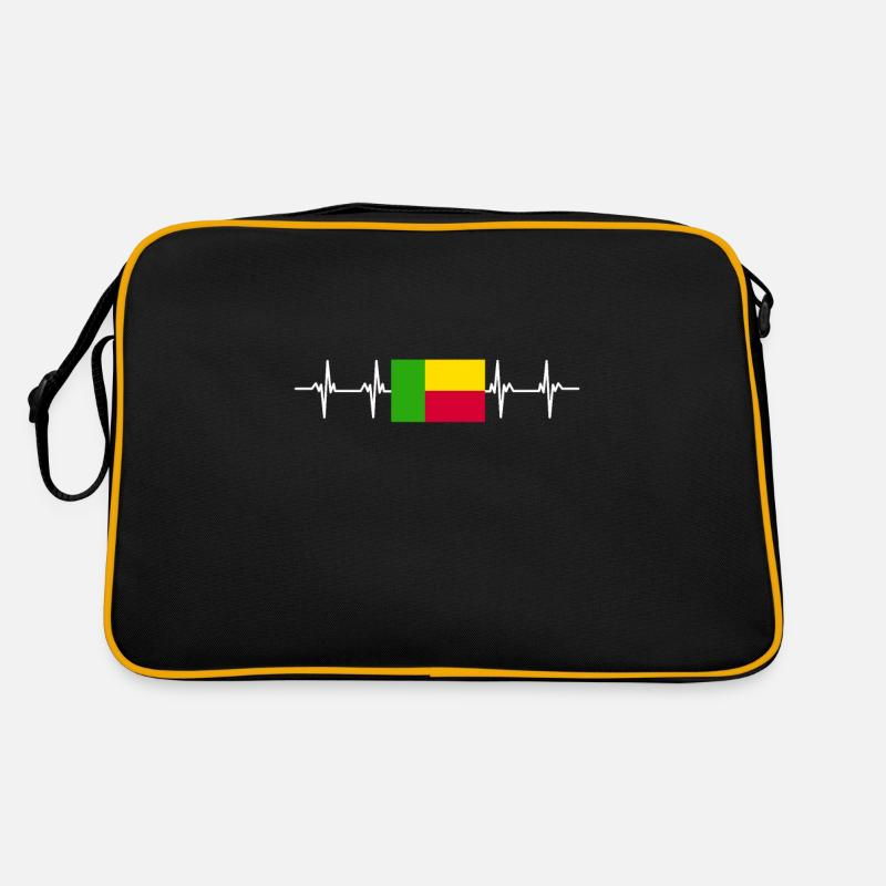 Drapeau africain - Bénin Sac Retro