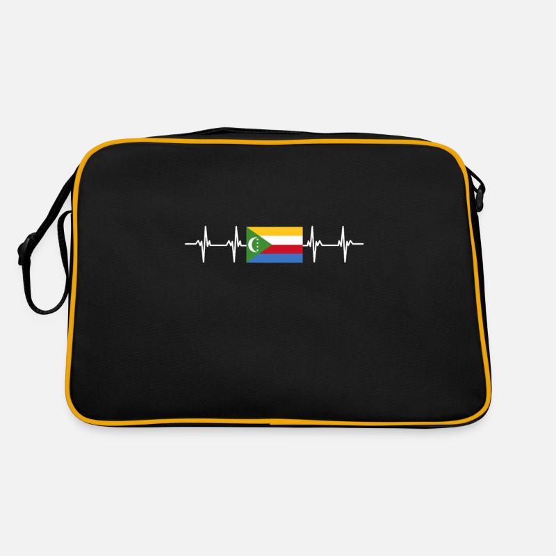 Drapeau africain - Comores Sac Retro