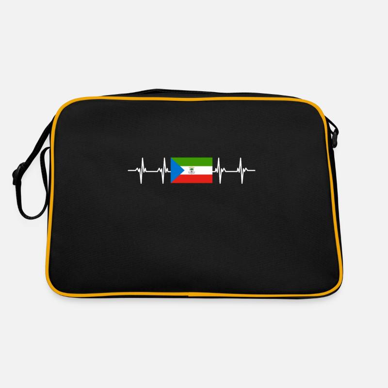 Drapeau africain - Guinée équatoriale Sac Retro