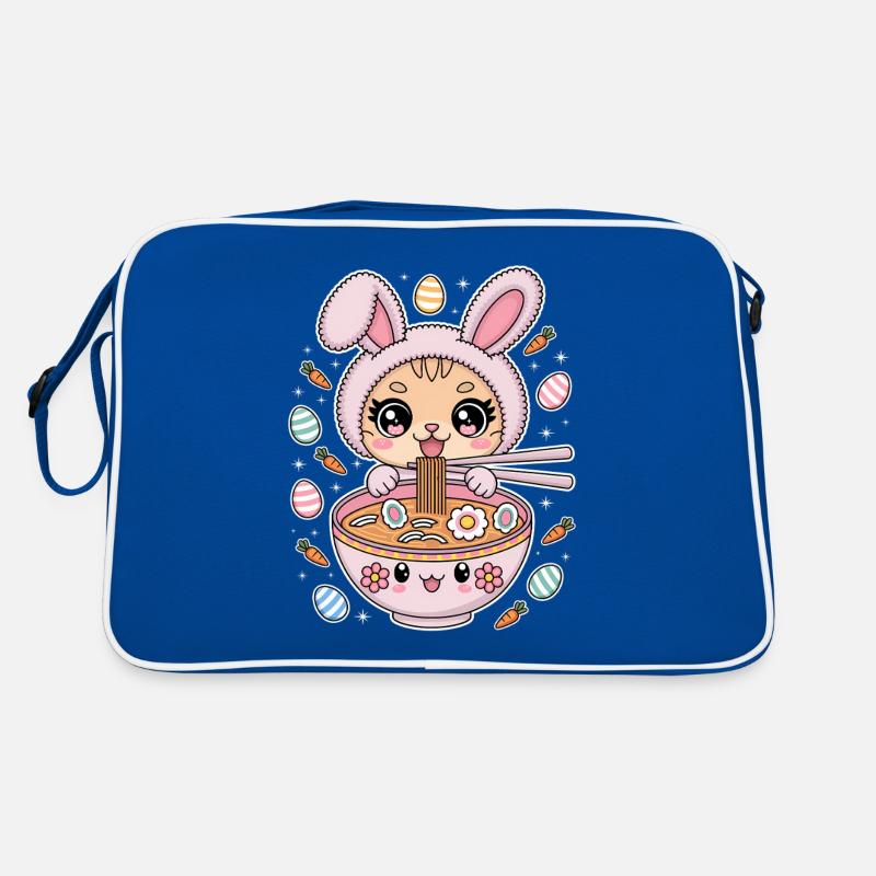 Oster Kawaii Anime Katze Ramen Retro Tasche