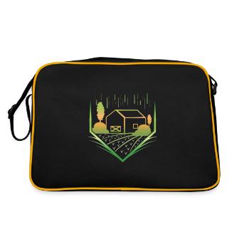 Farm farm - Retro Bag - black/gold - Back