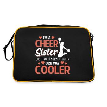 chorégraphies d’équipe de cheerleading cheerleading - Sac Retro - noir/or - Dos