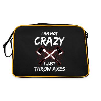 Axe ThrowIng Axe Double Axe Thrower - Retro Bag - black/gold - Back