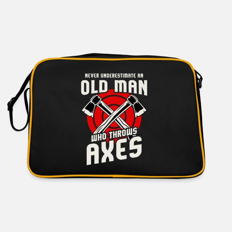 Lancer de hache Double Lance-hache Sac Retro