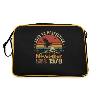 Les Légendes Sont Nées En Novembre 1978 - 1978 - Sac Retro - noir/or - Dos