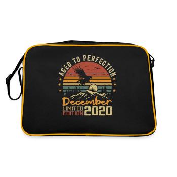 Les Légendes Sont Nées En Décembre 2020 - 2020 - Sac Retro - noir/or - Dos