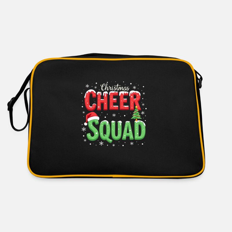Christmas Cheer Squad festively shown Retro Bag