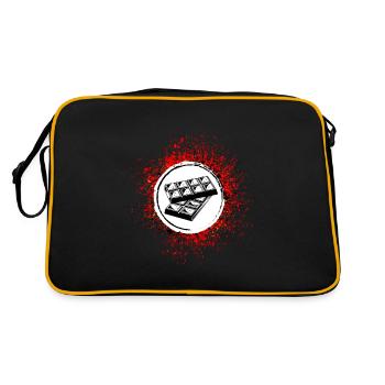 Chocolate Icon Icon - Retro Bag - black/gold - Back