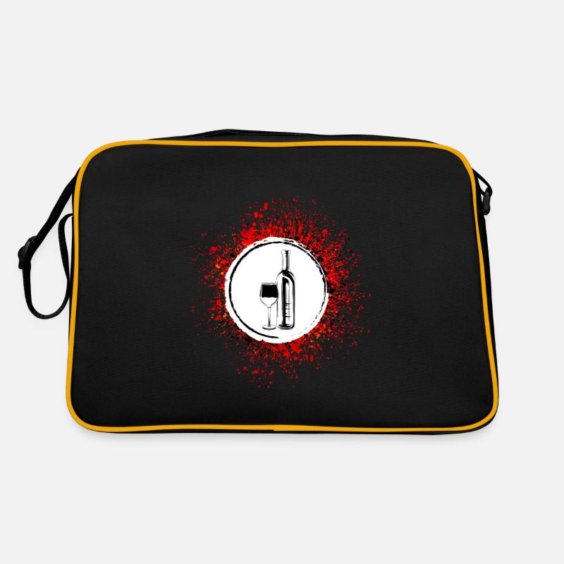 Icône du vin Sac Retro