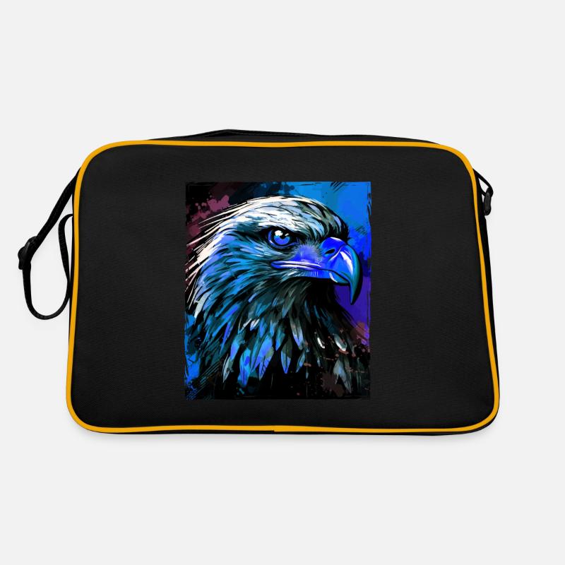 Eagle Portrait Retro Bag