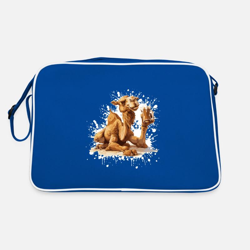 Kamel Bier Lustig Retro Tasche