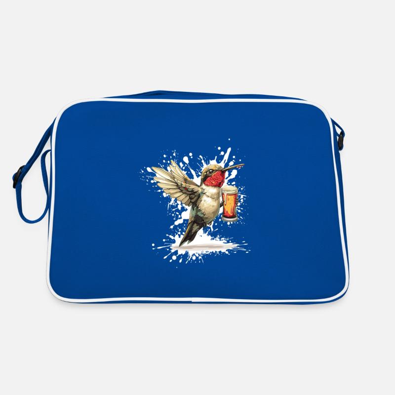 Colibri Oiseau Bière Drôle Sac Retro
