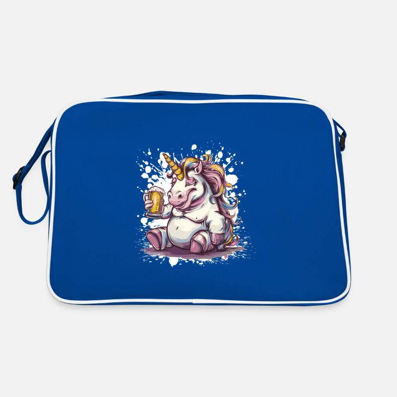 Licorne Bière Drôle Sac Retro