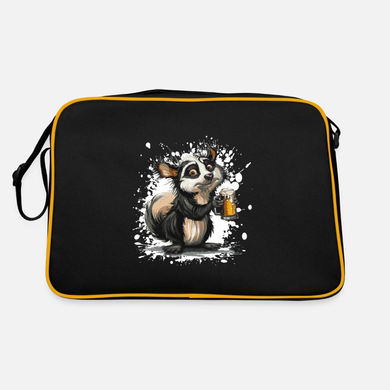 Stink Bier Lustig Retro Tasche