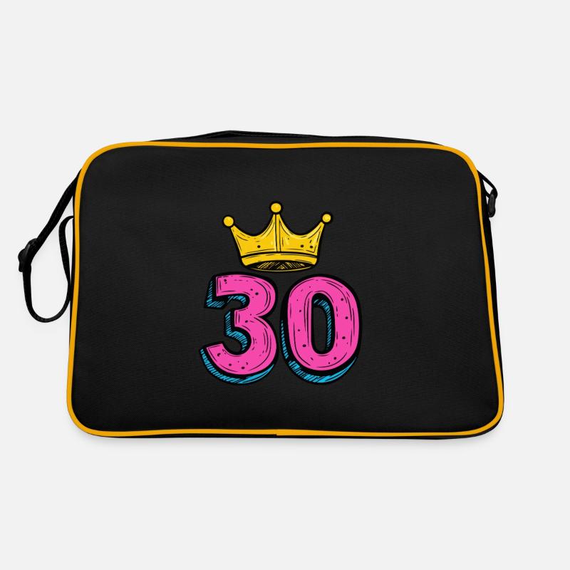 Couronne à 30 chiffres Sac Retro