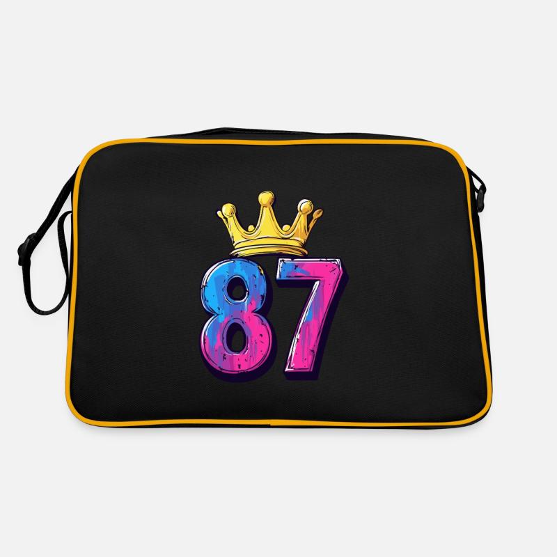 87 Number Krone Retro Bag