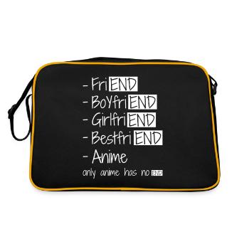 Anime Tees For Girls Boys Women Men, Anime Lover - Sac Retro - noir/or - Dos