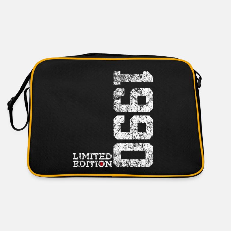 36E ANNIVERSAIRE 36 ANS ÉDITION LIMITÉE 1990 - Sac Retro - noir/or