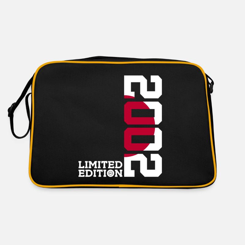 ÉDITION LIMITÉE 2002 24E ANNIVERSAIRE DU JAPAN - Sac Retro - noir/or