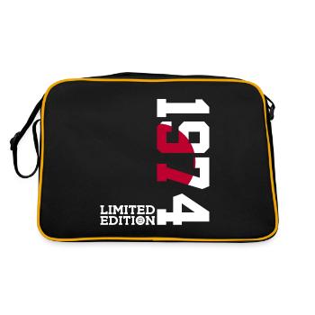 ÉDITION LIMITÉE 1974 JAPAN 52E ANNIVERSAIRE - Sac Retro - noir/or - Dos