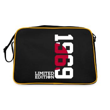 ÉDITION LIMITÉE 1969 JAPAN 57E ANNIVERSAIRE - Sac Retro - noir/or - Dos