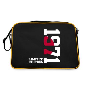 ÉDITION LIMITÉE 1971 JAPAN 55E ANNIVERSAIRE - Sac Retro - noir/or - Dos