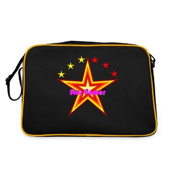 SPMS - Retro Bag - black/gold - Back