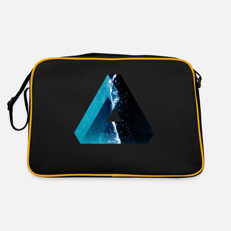Penrose Triangle Design Retro Bag
