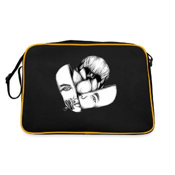 Garden Inside - Retro Bag - black/gold - Back
