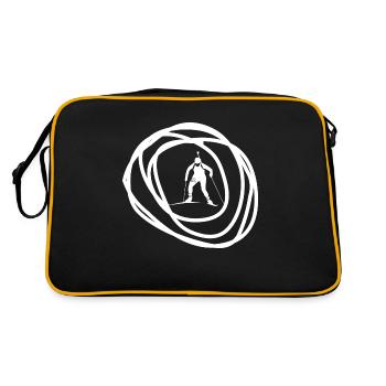 Biathlon Ski - Retro Bag - black/gold - Back
