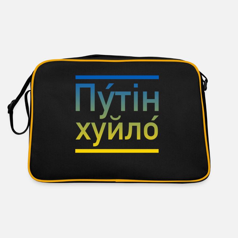 Poutine khuylo ukraine couleurs Sac Retro