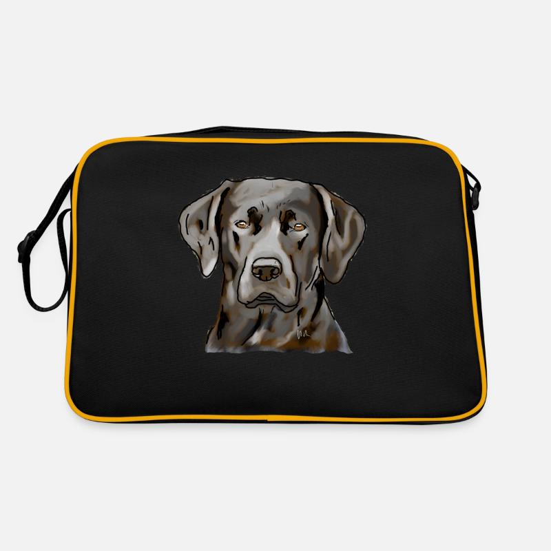Labrador - Sac Retro - noir/or