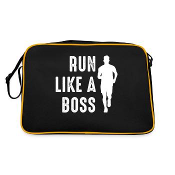 Marathon Running - Retro Bag - black/gold - Back