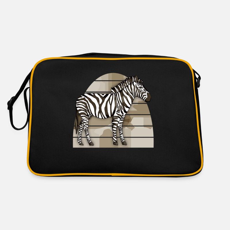 Zebra Retro Bag