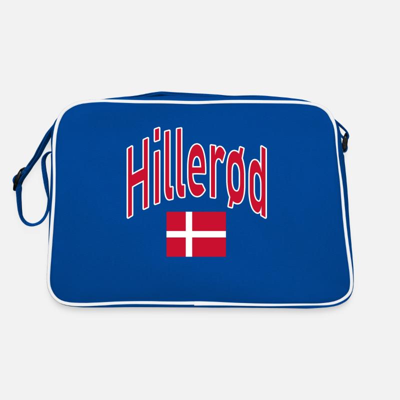 Drapeau de Hillerød Danemark Sac Retro