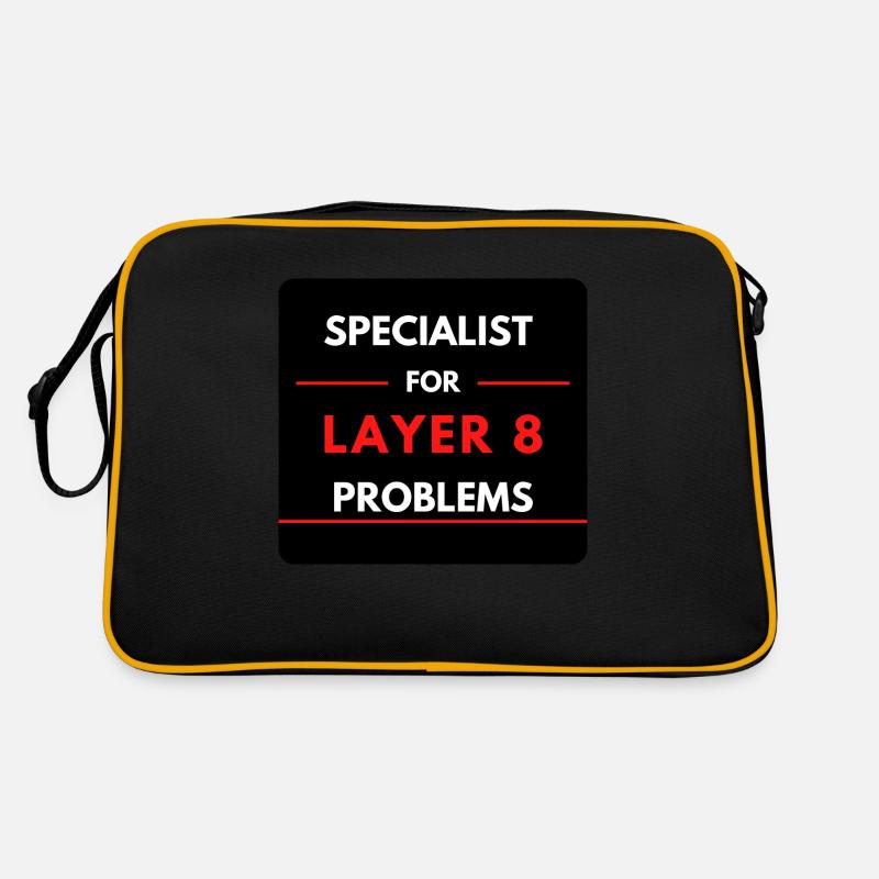 Specialist for Layer 8 Problems (Red) Retro Bag