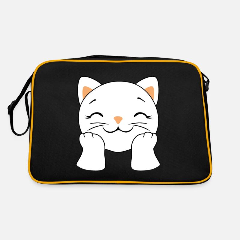 Happy cat Retro Bag
