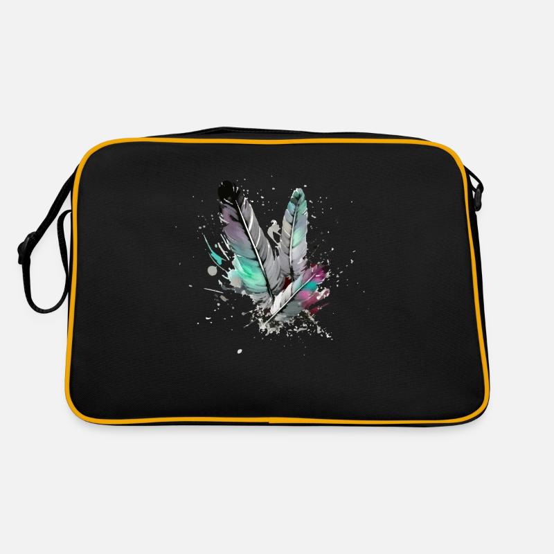 Feathers Retro Bag
