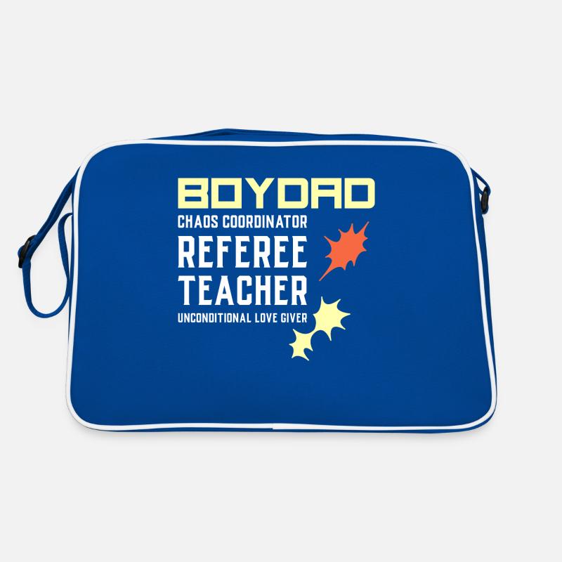Boy Dad Papa von Söhnen Vater von Jungs Geschenk Retro Tasche