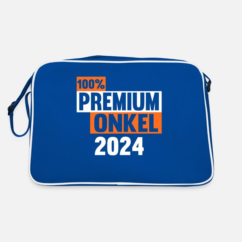 Werdender Onkel 2031 Retro Tasche