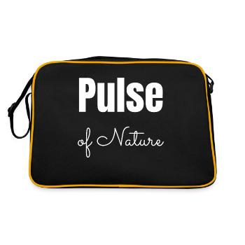 Trekking en pleine nature À la découverte de la nature sauvage - Sac Retro - noir/or - Dos