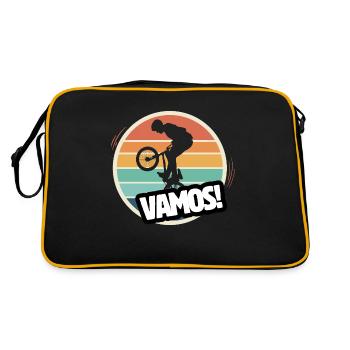 Vamos bmx retro - Retro Bag - black/gold - Back